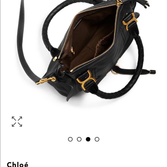 Chloe Marcie Medium Leather Satchel - Picture 6 of 7